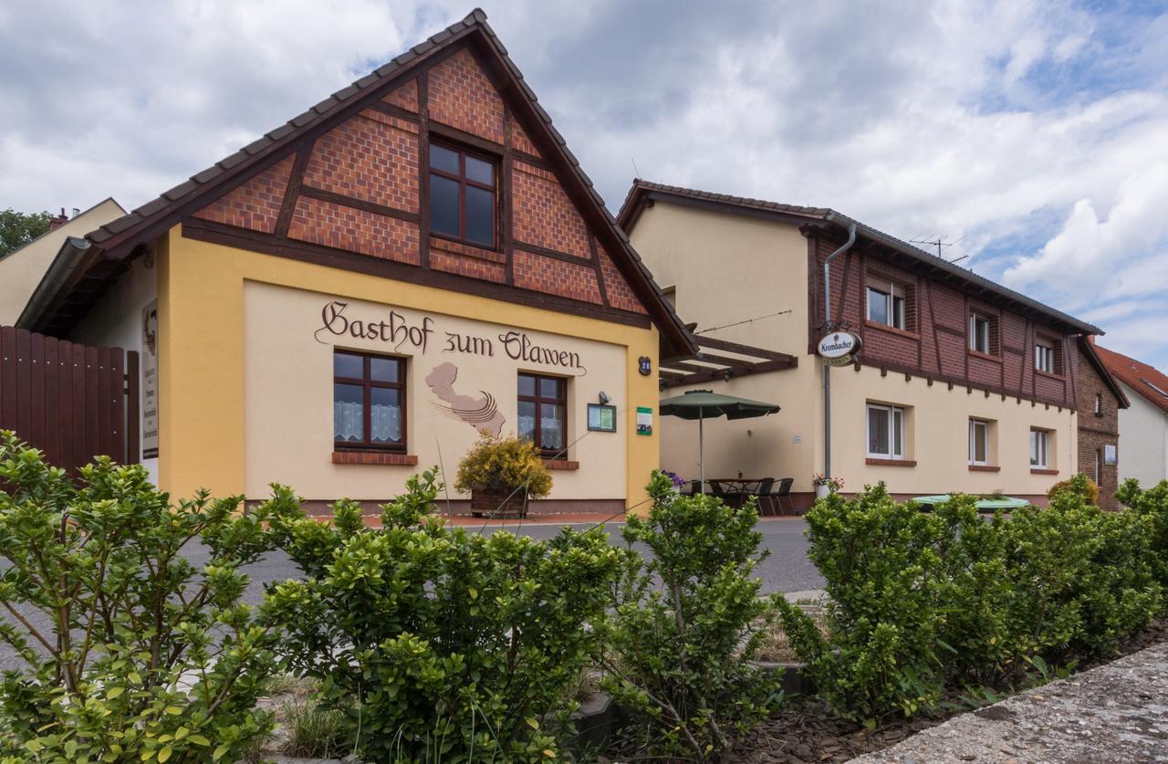 Gasthof zum Slawen Vetschau/Spreewald Exterior foto