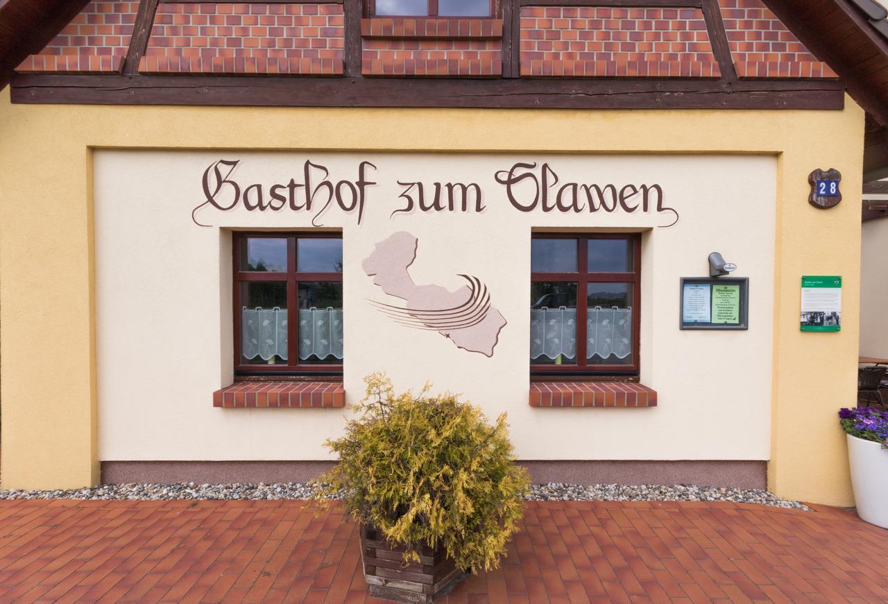 Gasthof zum Slawen Vetschau/Spreewald Exterior foto